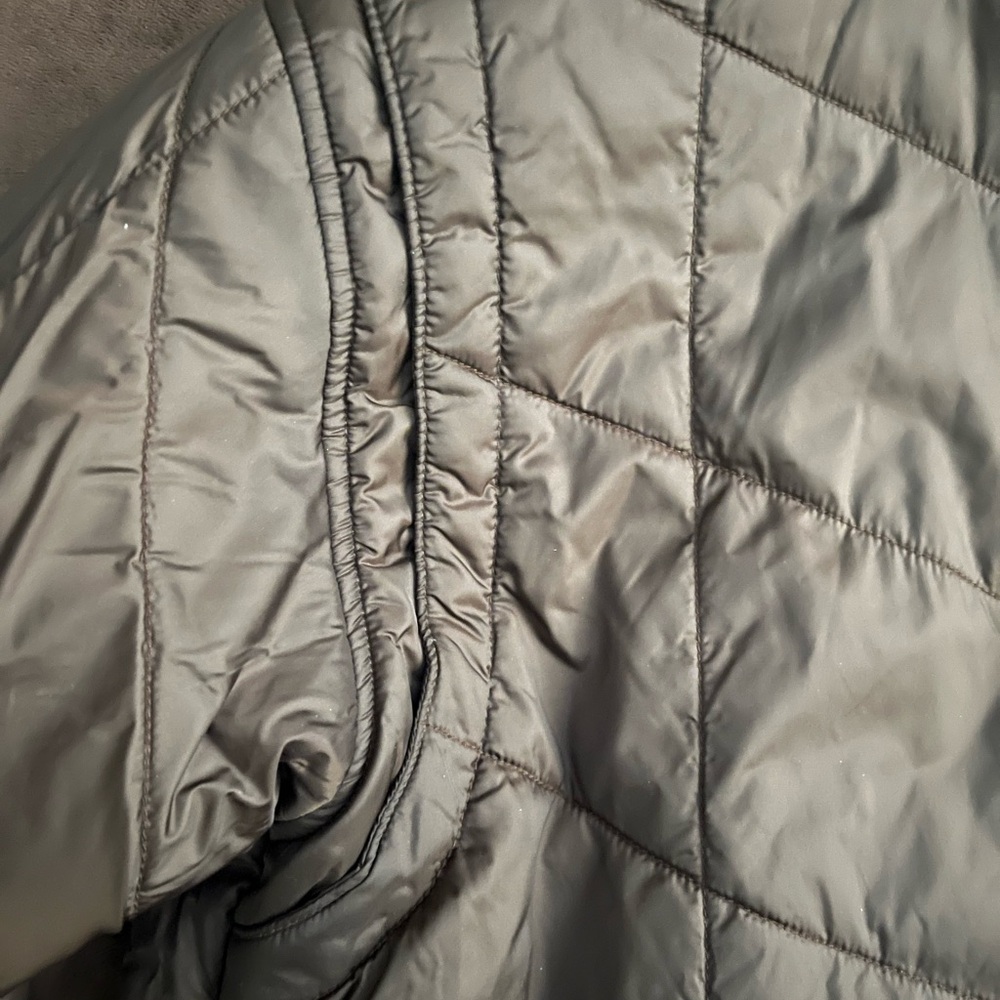 Rare North Face Reversible Cryptic Jacket Small F Medium Ripstop Chocolate Brown - Picture 11 of 16